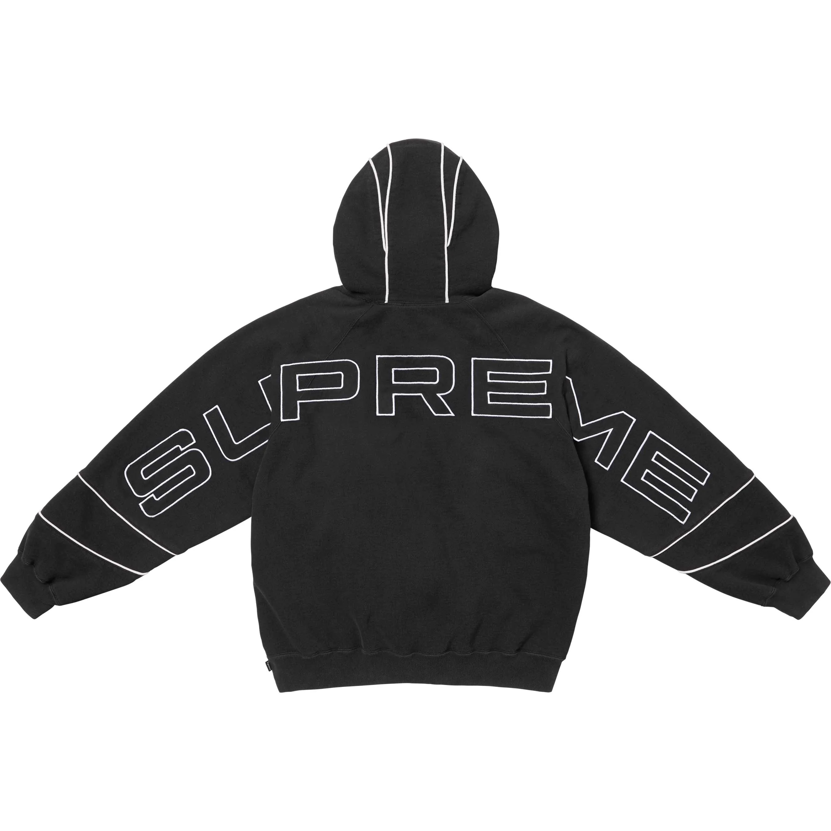 Paneled Hooded Sweatshirt view 2